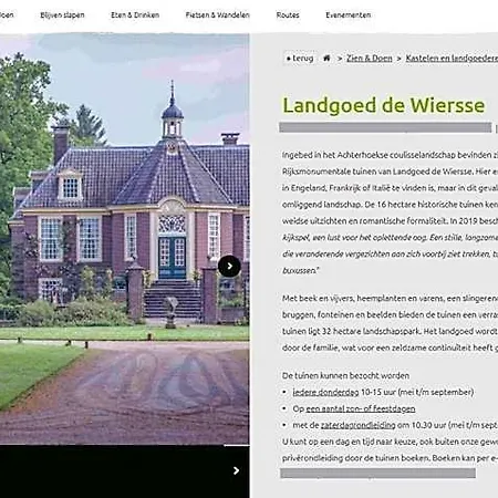 Chalé Sfeervol In Bosrijke Omgeving Vorden